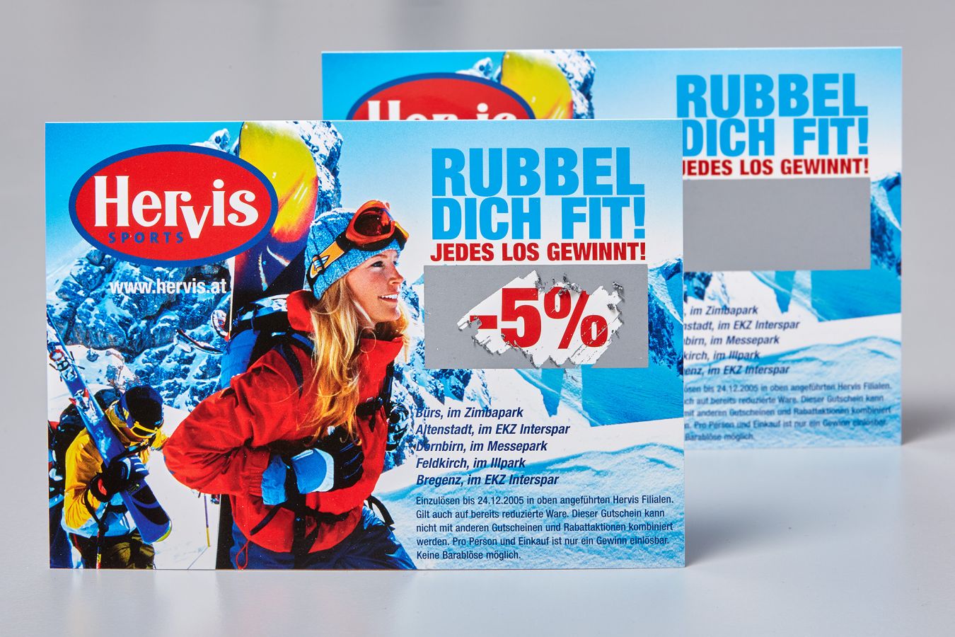 Rubbelkarten drucken lassen - Druckveredelung von Peichär in Salzburg