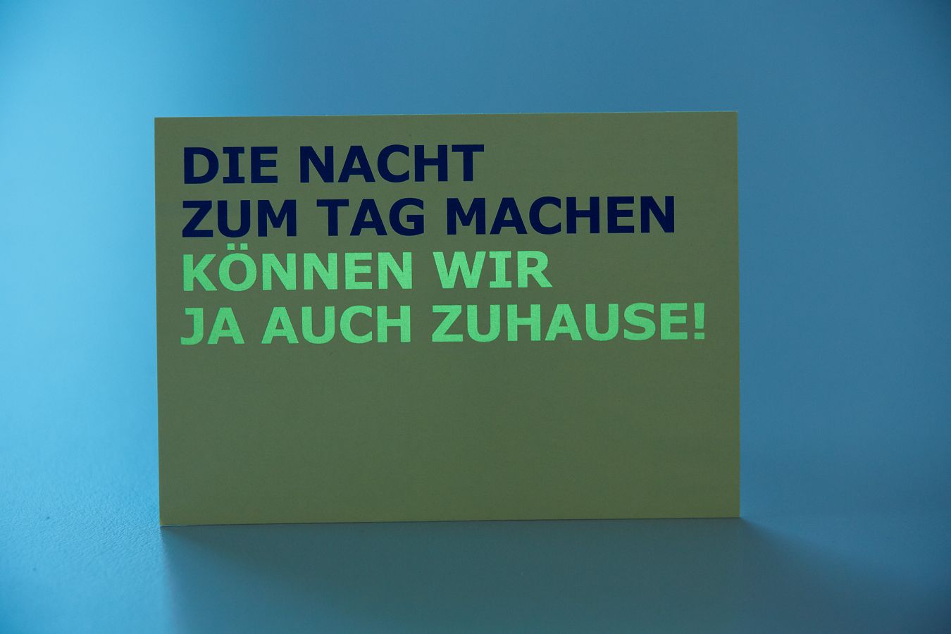 Leuchtkarten drucken lassen - Druckveredelung von Peichär in Salzburg