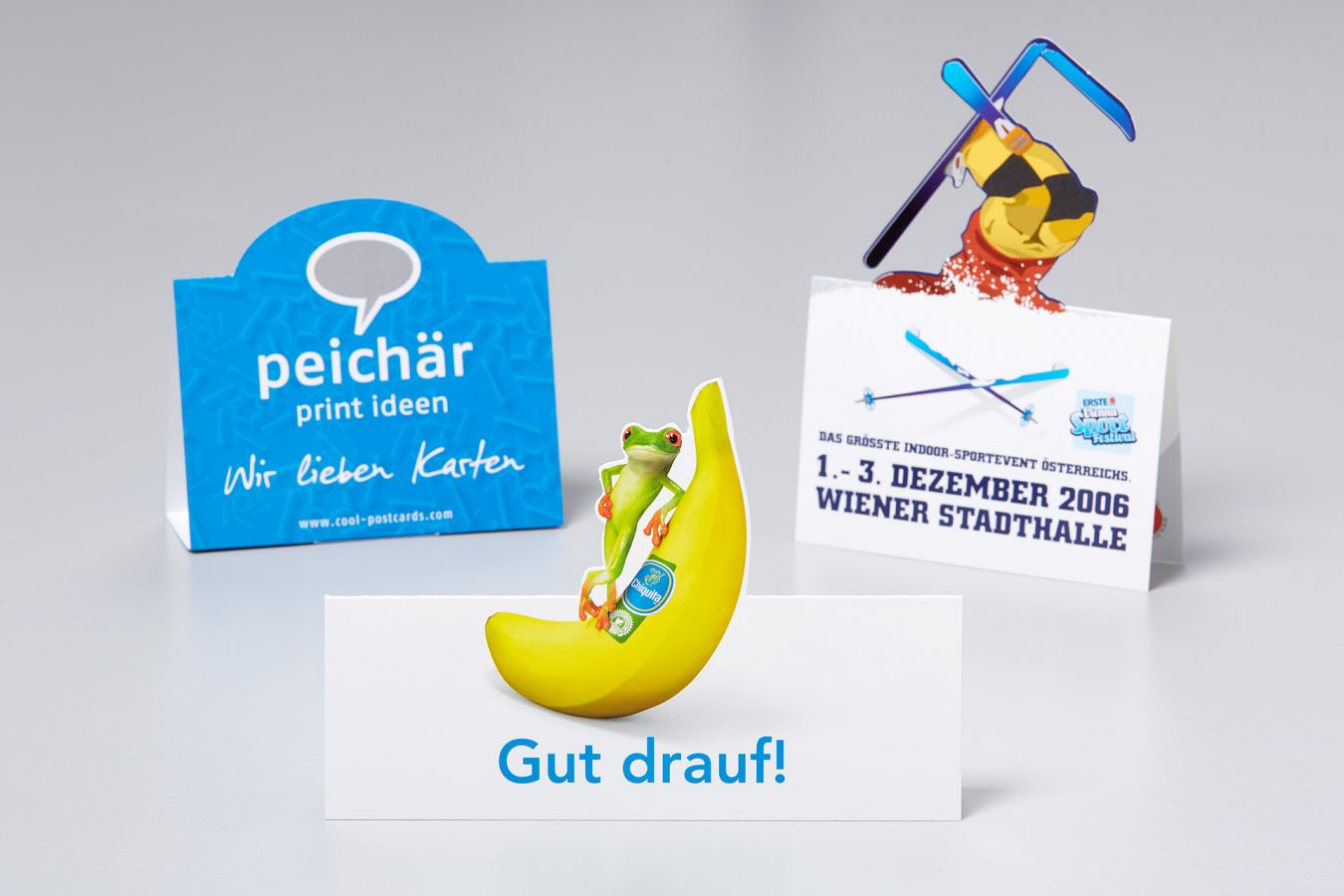 Pop-up-Karten drucken lassen - Druckveredelung von Peichär in Salzburg